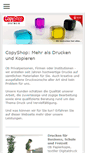 Mobile Screenshot of copyshop-gratwein.com