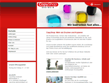 Tablet Screenshot of copyshop-gratwein.com